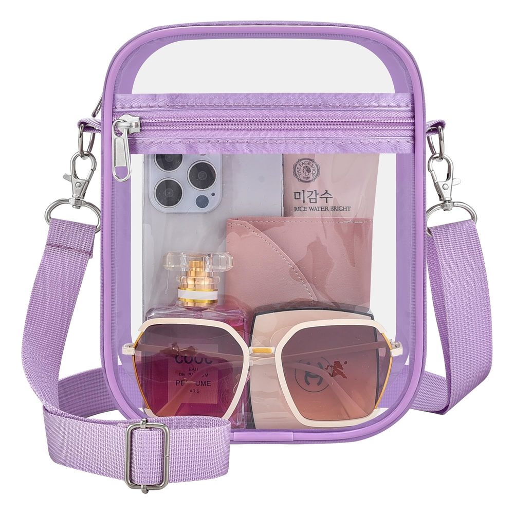 Clear Bag Stadium Aroved Purse - Clear Crossbody Bag Stadium ;)